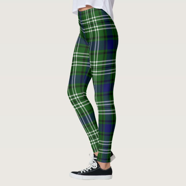 Leggings Ecosse Clan Mow Ancienne Jambes Tartan Femmes (Gauche)