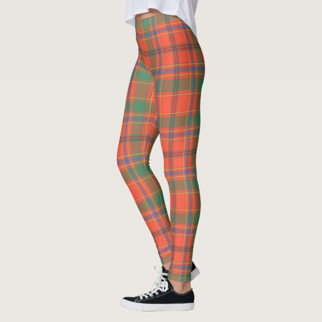 Leggings Ecosse Clan Munro Ancienne Tartan Femmes (Gauche)