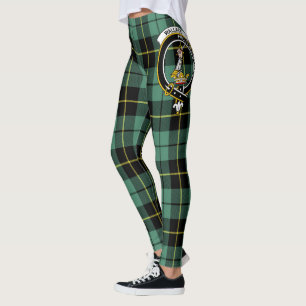 Leggings Ecosse Clan Wallace Cimier antique Femmes Tartan