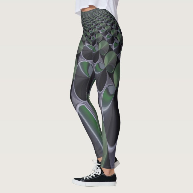 Leggings Edgy Beautiful extraordinaire motif floral art des (Gauche)
