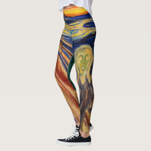 Leggings Edvard Munch - Le cri 1910
