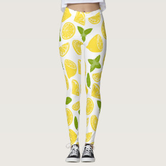 LEGGINGS EFFET CITRON