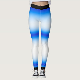 Leggings Effet de colorant à goujon Batik