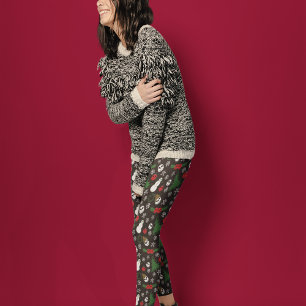 Leggings Éffrayant Noël Déplaisant Goth Fête à thème