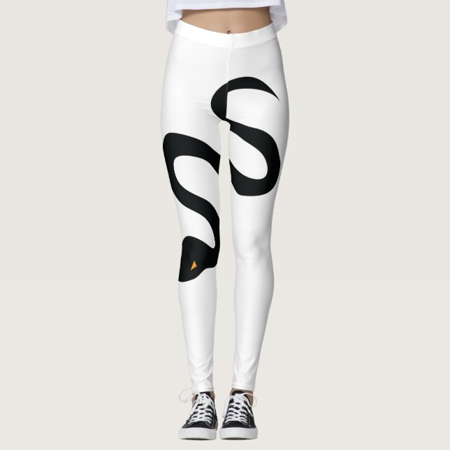 Leggings effroi de serpent (Devant)