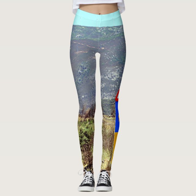 Leggings EL Camino De Saint-Jacques-de-Compostelle, (Devant)
