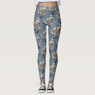 Leggings Élégance Des Flamants roses Artistiques Roses