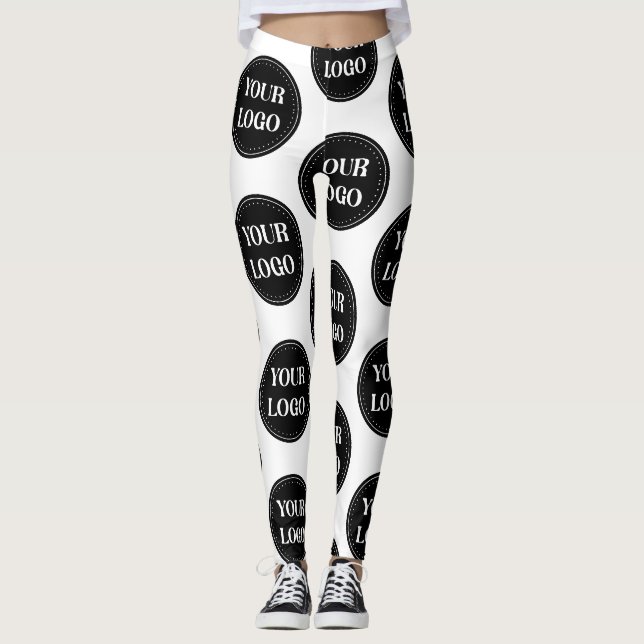 Leggings élégant, contemporain, poli et personnalisable (Devant)