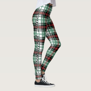 Leggings Élégant écossais Héritage Plaid Tartan Motif
