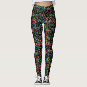Leggings Élégant minimaliste couleur de vie