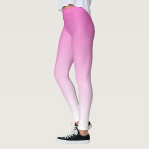 Leggings Élégant Moderne Cute Modèle femmes rose Gradient