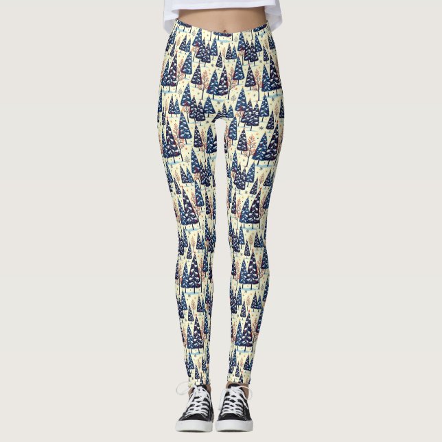 Leggings Elegant Trees (Devant)