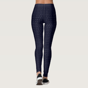 Leggings Elegant Yoga Femme Bleu noir