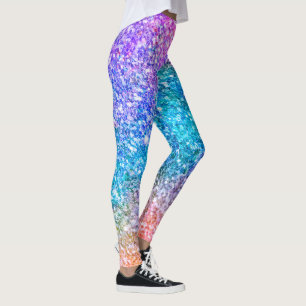 Leggings Elégante Parties scintillant colorée moderne