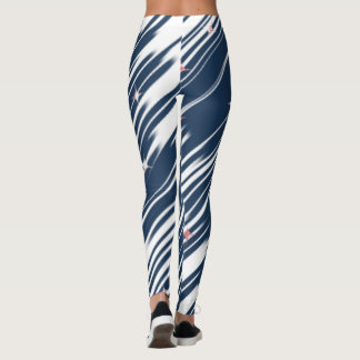Leggings Elégantes rayées pour femmes