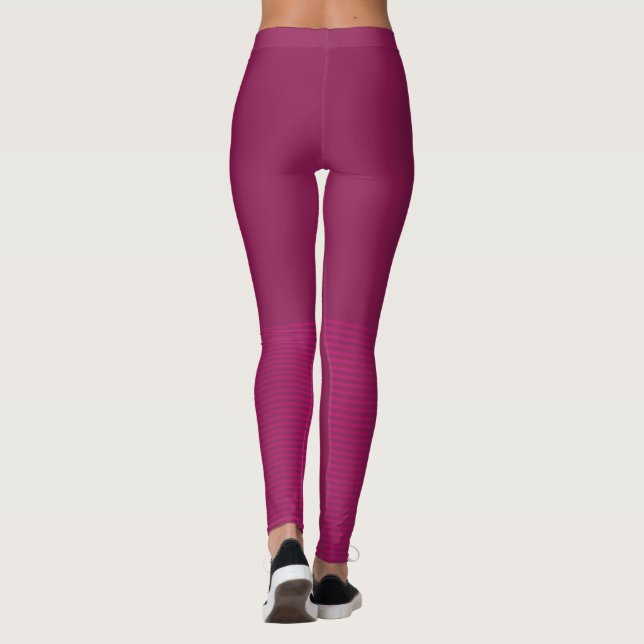 Leggings élégants modernes en gras (Dos)
