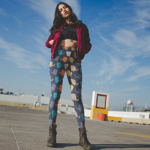 Leggings Eléphant de dessin