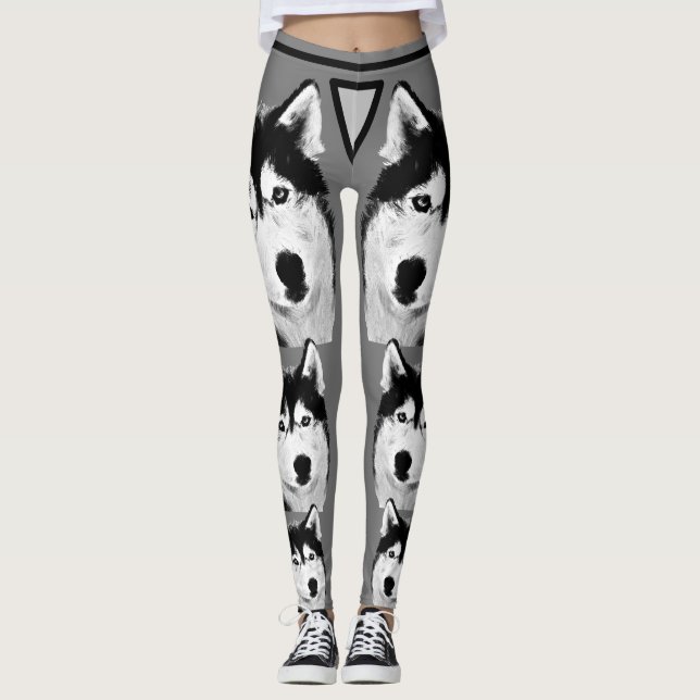 Leggings Emballages sibériens superbes (Devant)