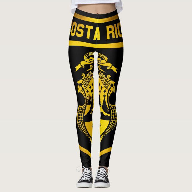 Leggings Emblem du Costa Rica (Devant)