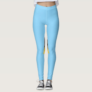 Leggings Emblème du drapeau de Sainte-Lucie