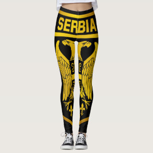 Leggings Emblème Serbie