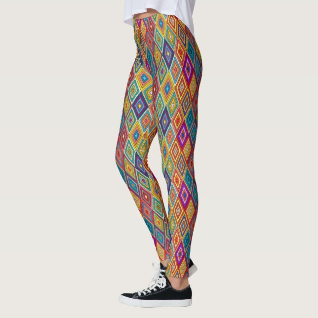 Leggings Embroder les Legs de la Pop Image Fashion (Gauche)