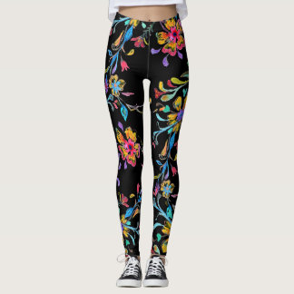 Leggings Émeute fleur sauvage