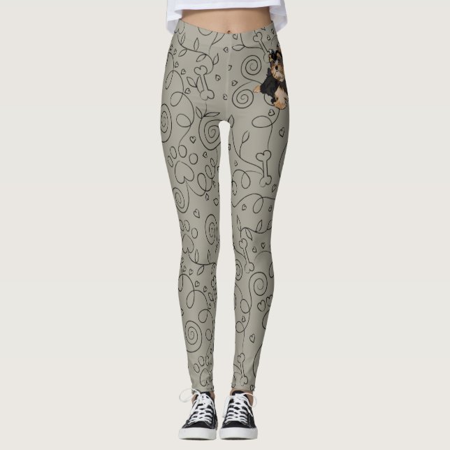 Leggings Emmenez Votre Terrier Au Jour De Travail/ (Devant)