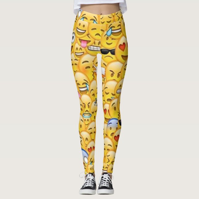 Leggings émoticône (Devant)