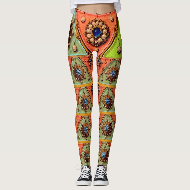 Leggings Empreinte de bijoux Renaissance (Devant)