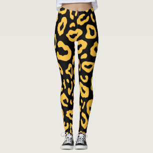 Leggings Empreinte de léopard mignon