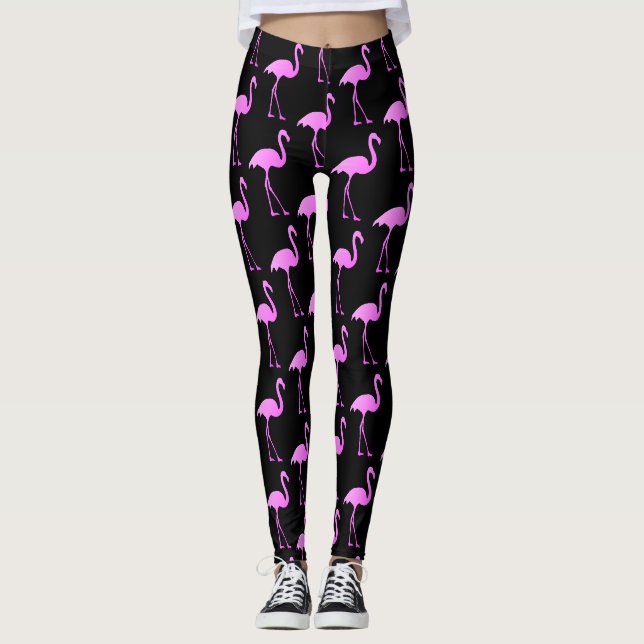 Leggings Empreinte de yoga et d'entraînement pour les oisea (Devant)