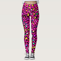 leggings Empreintes de léopard