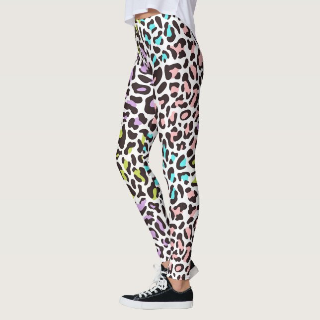 Leggings Empreintes de léopard (Gauche)