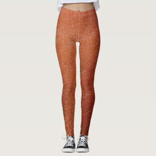 Leggings en cuir
