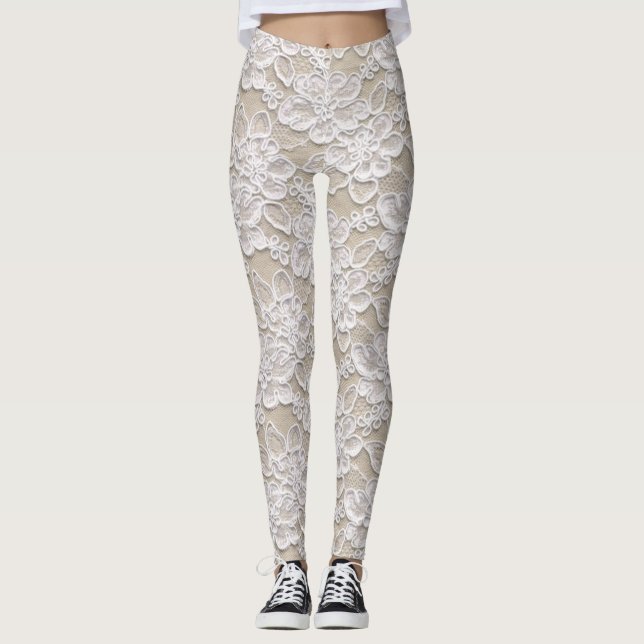 Leggings en dentelle sexy (Devant)