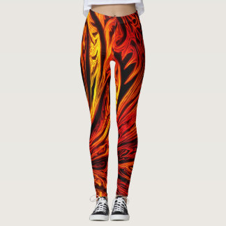 Leggings En feu