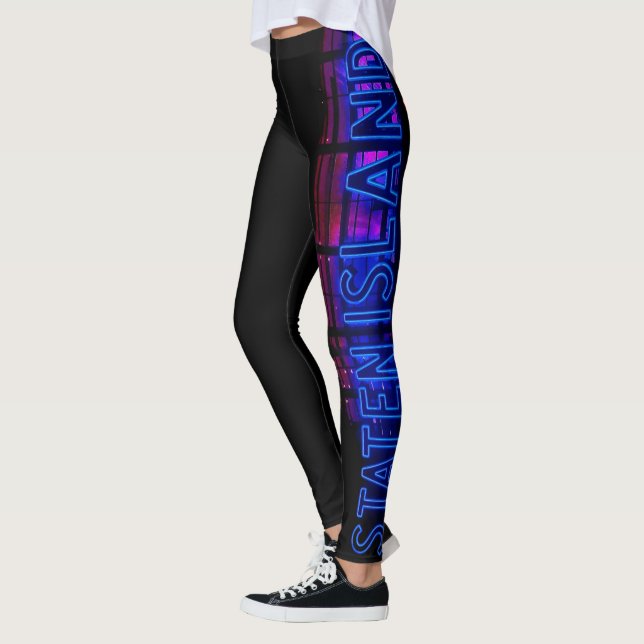 Leggings en lattes d'épices citrouilles (Gauche)