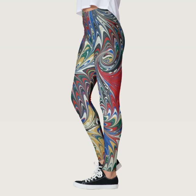 Leggings en marbre (Gauche)