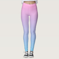 En pastel pâlissez - le gradient rose et bleu