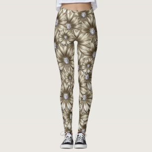 Leggings en pierre à gemmes