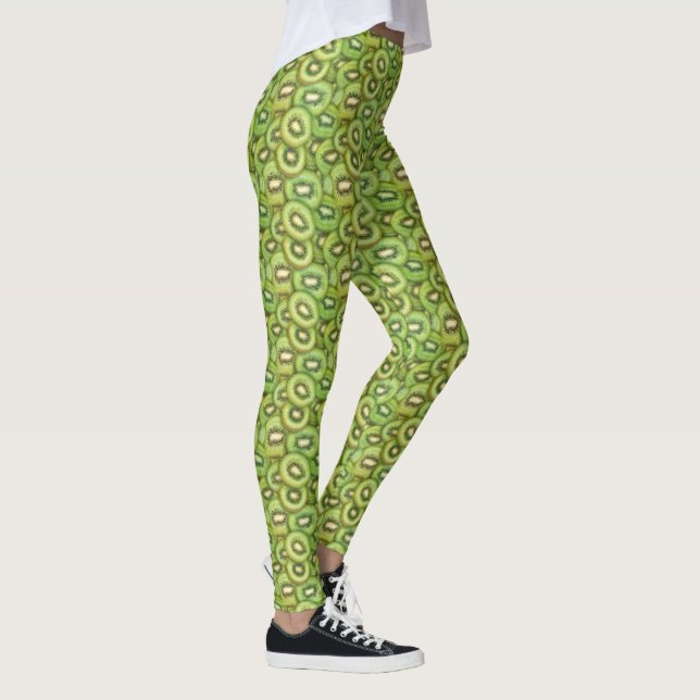 Leggings en tranches de Kiwi - mignonette (Droite)