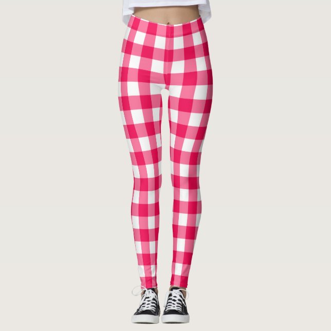 Leggings en vichy Motif (Devant)