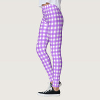 En vichy violet brillant