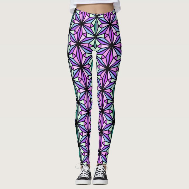 leggings en vitrail (Devant)