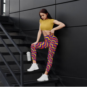 Leggings Entraînement au fromage à bande mignonne