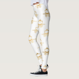 Leggings Entraîneur d'or Cinderella Princess Royal Magic