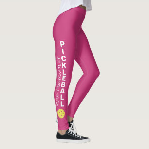 Leggings Équipe faite sur commande de club de Pickleball