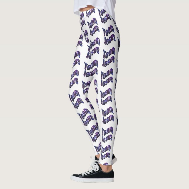 Leggings Équipe Jésus, (Gauche)