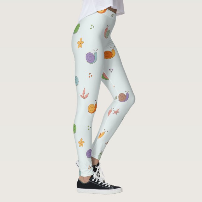 Leggings Escargots amusants (Droite)